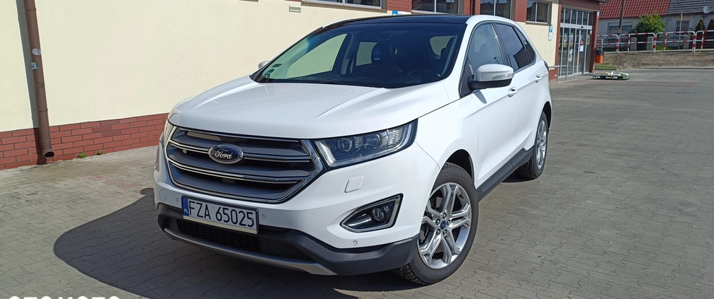 Ford EDGE cena 96900 przebieg: 124000, rok produkcji 2017 z Góra małe 379